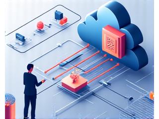 ネットワーク管理とデータバックアップのアイコン